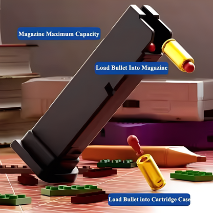 Brick Blaster™ A toy Customizable Brick pistol