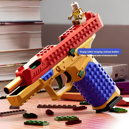 Brick Blaster™ A toy Customizable Brick pistol